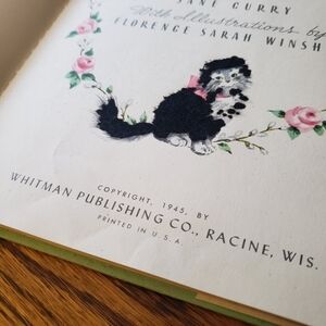 Miss Sniff Vintage Fuzzy Wuzzy Book Rare